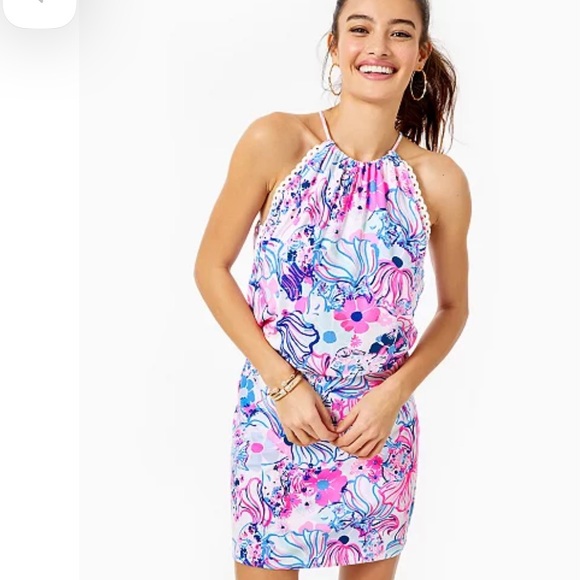 Lilly Pulitzer Pants - Lilly Pulitzer Gianni Skort Romper Make A Splash